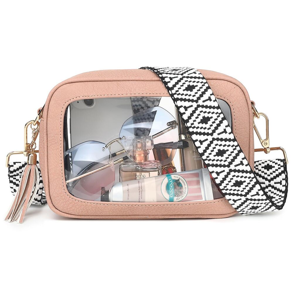 1513 Clear Crossbody Bag Stadium Approved - Waterproof Clear Purses Stadium